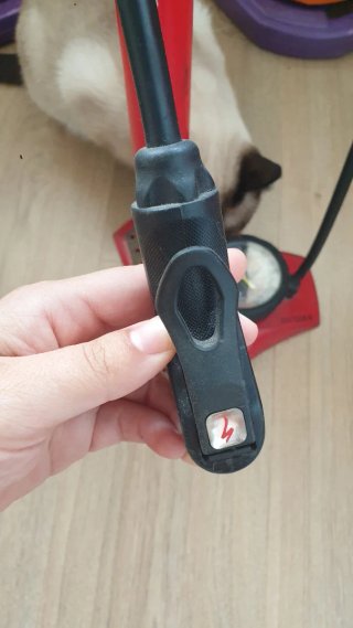 Bomba de pie Specialized Air Tool Roja