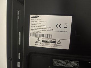 Televisión Samsung Negra