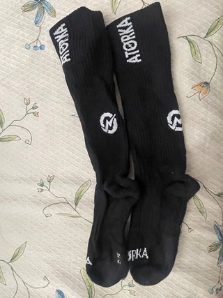 Calcetines altos ATORKA negros
