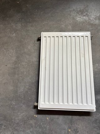 Radiadores de hierro blancos