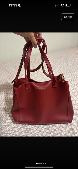 Bolso CAMPO MARZIO Piel Rojo