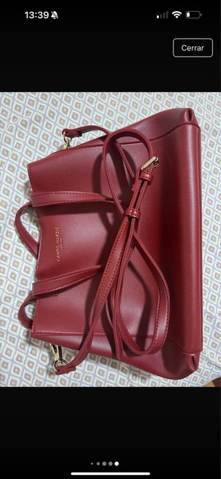 Bolso CAMPO MARZIO Piel Rojo