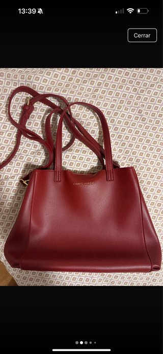 Bolso CAMPO MARZIO Piel Rojo