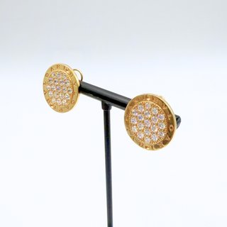 Pendientes Oro 18K, Diseño Bulgari, 7.66gr