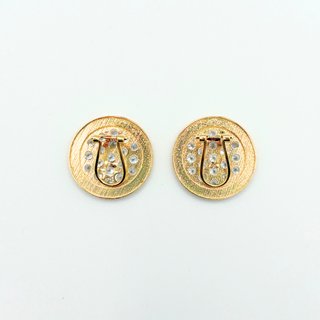 Pendientes Oro 18K, Diseño Bulgari, 7.66gr