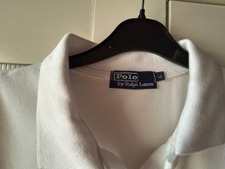 Polo Ralph Lauren Vestido Blanco Talla L