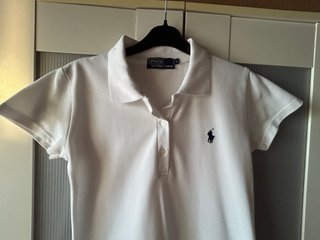 Polo Ralph Lauren Vestido Blanco Talla L