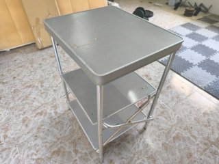 Mueble auxiliar tela camping