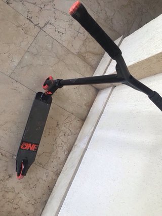 Patinete saltos freestyle