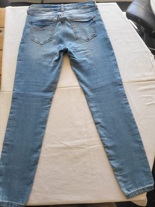 Pantalón vaquero mujer/niña con diseño