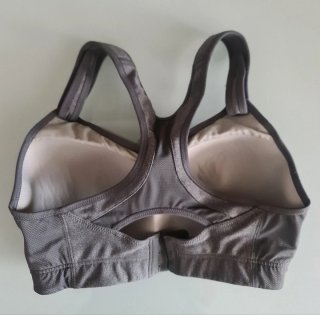 Sujetador deportivo gris