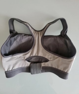 Sujetador deportivo gris