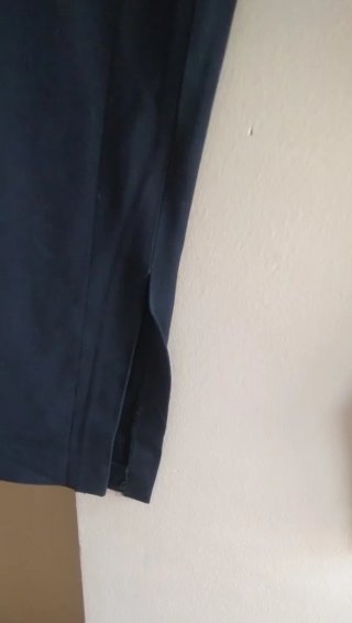 Pantalones vestir Massimo Dutti negros