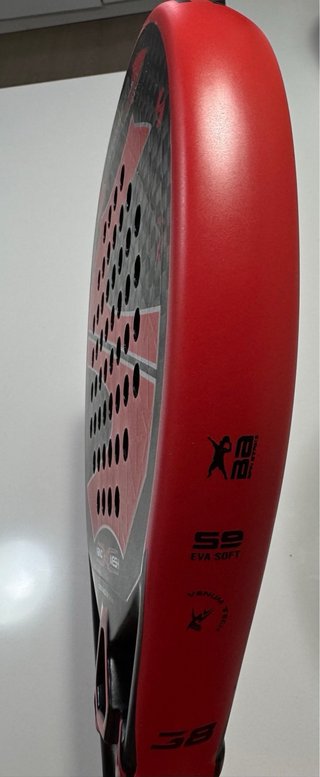 Pala de pádel Softee Trionic Red nueva