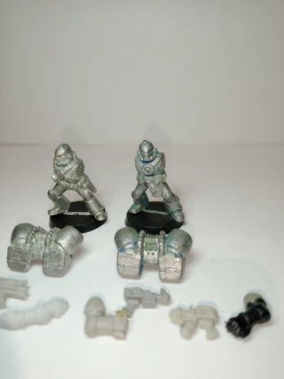 X2 marines espaciales de asalto metal oldhammer