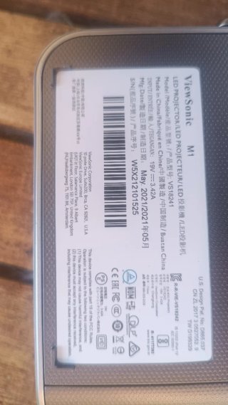 Proyector LED Portátil ViewSonic M1