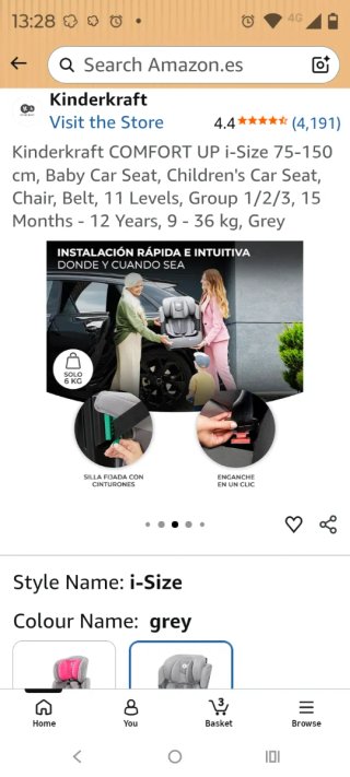 Silla de coche Kinderkraft i-Size