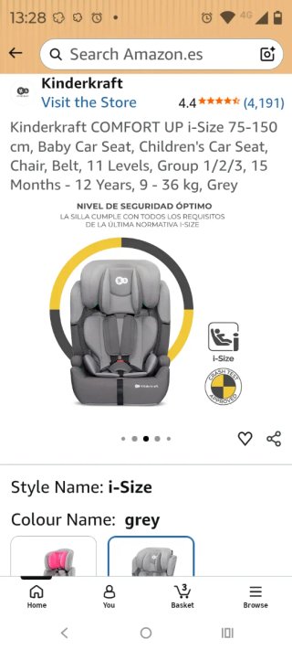 Silla de coche Kinderkraft i-Size