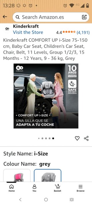 Silla de coche Kinderkraft i-Size