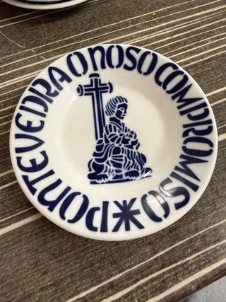 Plato Sargadelos Pontevedra O Noso Compromiso