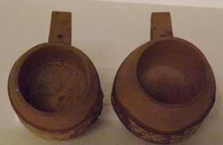 Tazzine Legno Rustico con Corteccia