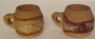 Tazzine Legno Rustico con Corteccia
