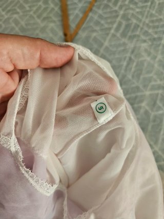 Camisa de dormir vintage encaje