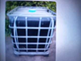 Bidón IBC 1000L con jaula metálica