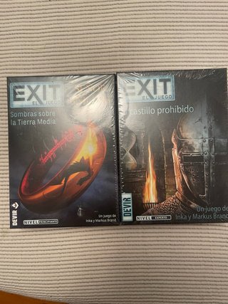 EXIT: Señor de los Anillos y Castillo Prohibido.