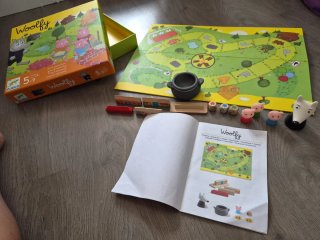 Juego de mesa cooperativo Woolfy Djeco
