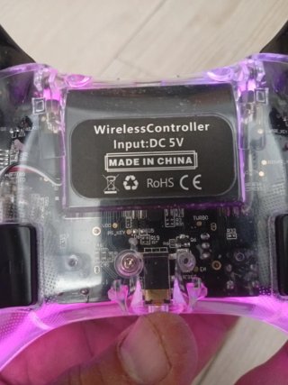 Mando transparente PS4 y PC