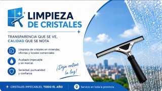 Limpieza de cristales