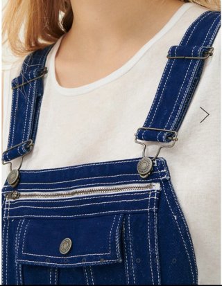 Peto vaquero American Vintage azul