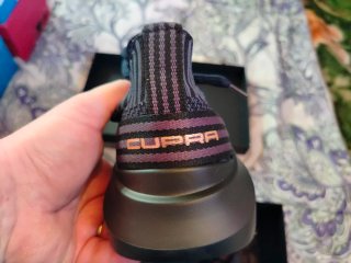 Zapatillas Cupra Negras,azul oscuro