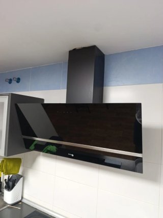 Campana Extractora Turboair 90cm Negr perfect estd