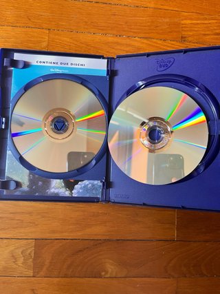Lotto 4 DVD Disney: Peter Pan, Nemo, Pinocchio