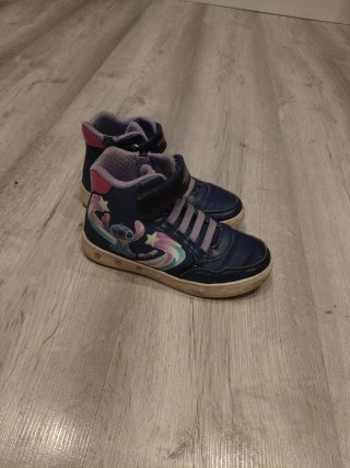 Botas niña Geox Stitch azul y rosa - talla 30