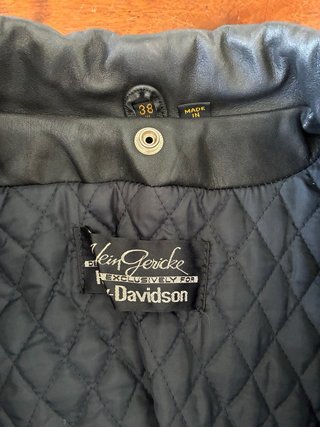 Chaqueta Piel Harley Davidson Talla S Hombre o XS