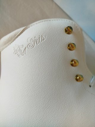 Botas de patinaje artístico blancas
