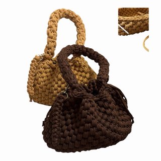 Borsa fettuccia simil Bottega Veneta