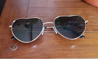 Gafas de sol corazón UV400