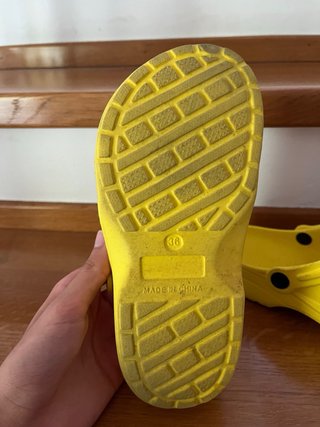 ciabatte clog gialle