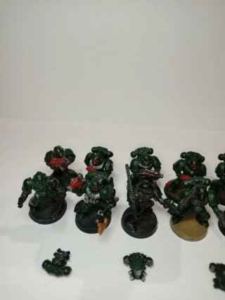 X10 marines espaciales plástico Warhammer 40k