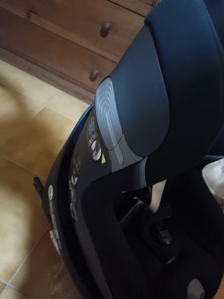 Silla de coche Cybex negra y regalo