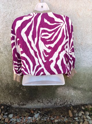 Chaqueta  Estampada Zebra Talla M/L verano/otoño