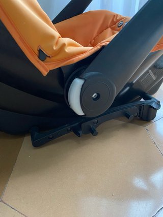 Silla de coche para bebé naranja