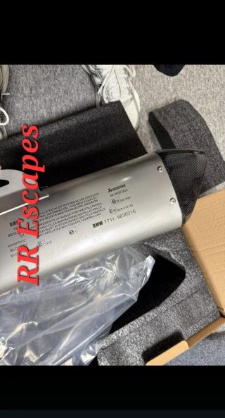 Tramo final Akrapovic BMW S1000RR