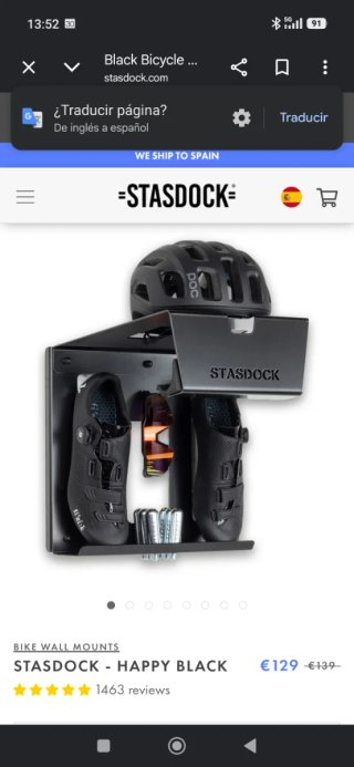 Colgador Bicicleta Pared Stasdock