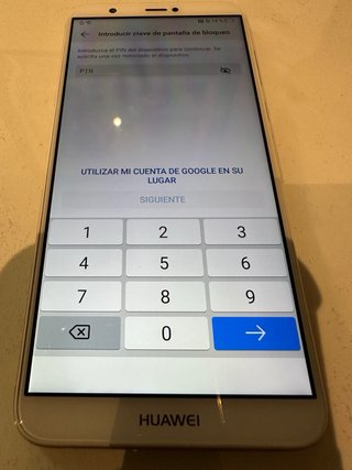 Huawei p smart bianco