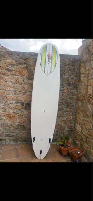 Tabla surf Longboard NSP 8'2 + funda y leash